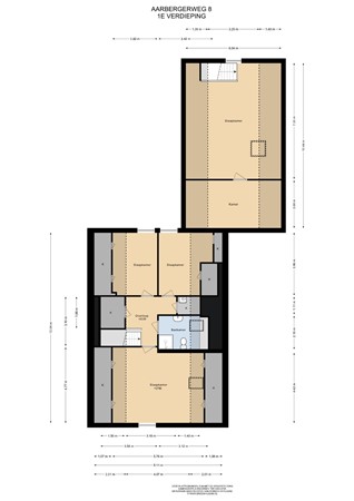 Floorplan - Aarbergerweg 8, 1435 CB Rijsenhout